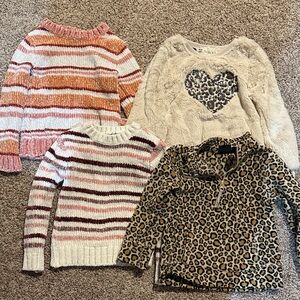 Little girls soft sweaters